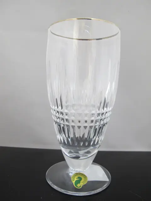 Waterford Crystal Lismore Diamond Platinum Iced Tea Glass Unused in Box, photo 2 of 9