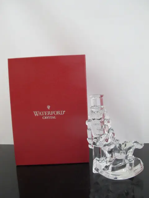 Waterford Crystal Nutcracker Rocking Horse Limited Edition Figurine Original Box, photo 1 of 10