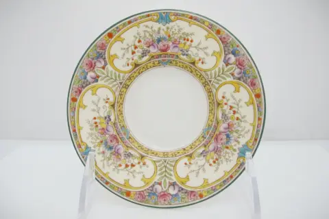 Wedgwood Colorful Floral St Austell China Demitasse Coffee Cup & Saucer Set, photo 5 of 12